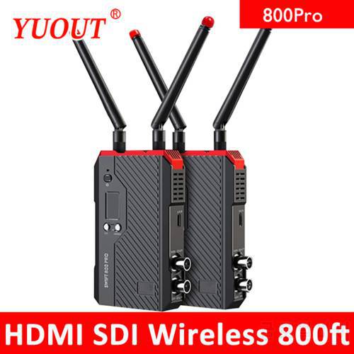 HDMI SDI CVW SWIFT 800Pro 800ft/250m Wireless Image Transmission System SDI Port US Plug 100-240V