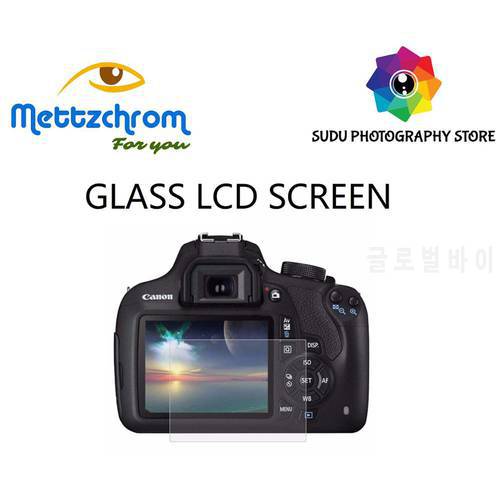 DSLR Clear Tempered Glass LCD Screen Guard Protector For Canon 6D