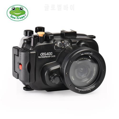 For Sony A6400 Camera Housing Waterproof IPX 8 Diving Depth 40m Photographic Freely Underwater Protective Case Equipment