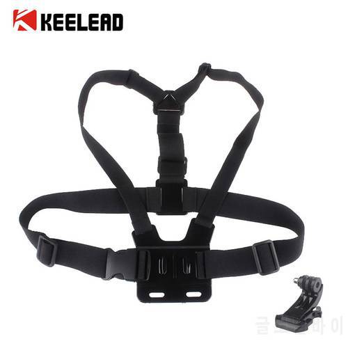 Adjustable Chest Belt Strap Chest Mount Harness for GoPro HD Hero 4 3 1 2 SJ4000 SJ5000 Sport Action Camera Accessories Black