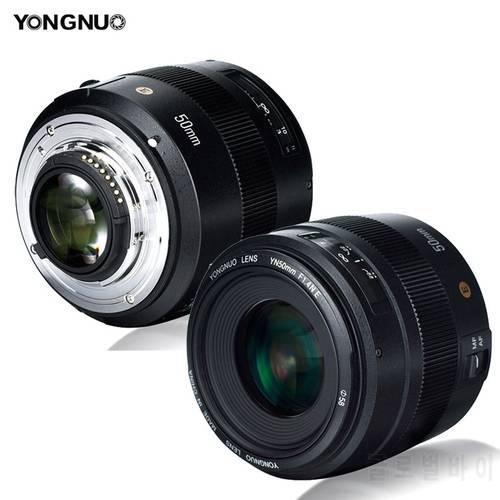 YONGNUO YN50mm F1.4N E Bright Large Aperture AF Auto Focus MF 50mm Standard Prime Lens Live View Focusing for Nikon DSLR Camera