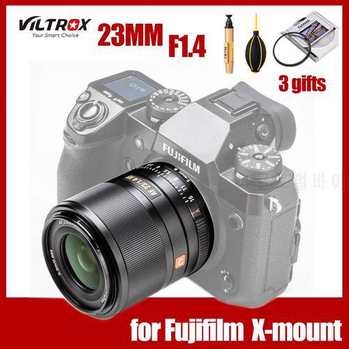 Original Viltrox 23MM F1.4 STM Camera Lens AF 23/1.4 XF Auto Focus Large Aperture Lens for Fujifilm XT30 XA5 XA7 XT2 XT3 X-mount