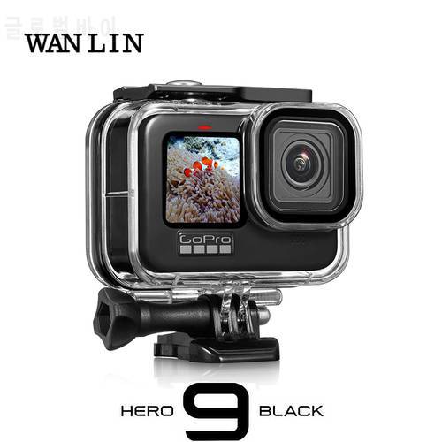 Waterproof Case for GoPro Hero 11 10 9 Black Accessories 60M Diving Housing Cover Protector Underwater Shell Go Pro 10 9 Camera