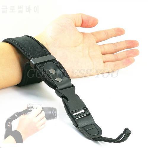 Neoprene Soft Quick Detachable Wrist Hand Strap for canon Fuji DSLR Camera Shipping