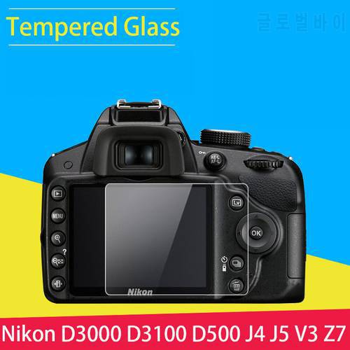 Camera Screen Protector Tempered Glass LCD Film For Nikon D3000 D3100 D3200 J3 J4 J5 Z50