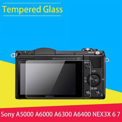 Camera Screen Protector Tempered Glass LCD Film For Sony A6600 A6500 A6400 A6300 A6000 A5100 A5000 NEX 3N 6 7
