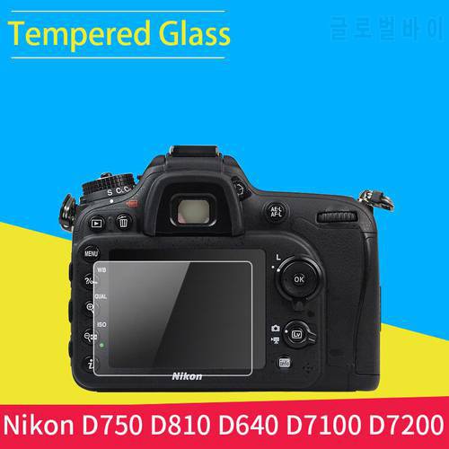 Nikon Z6 Z7 Z9 D750 D850 D810 D800E D600 D610 D500 D7100 D7200 D7500 D5 D6 Camera Main Screen Protector Tempered Glass LCD Film