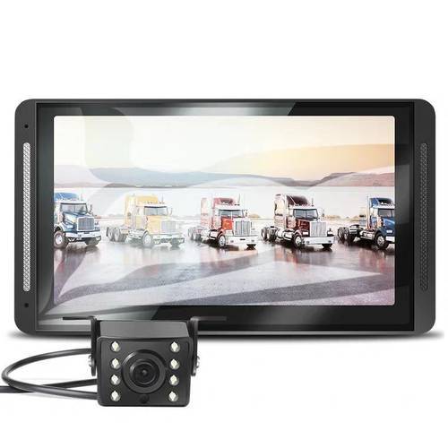 ELRVIKEC 2021HD Front And Rear Dual Recording 7-Inch Truck Recorder 24 V Night Vision Vehicle Recorder Reversing Image