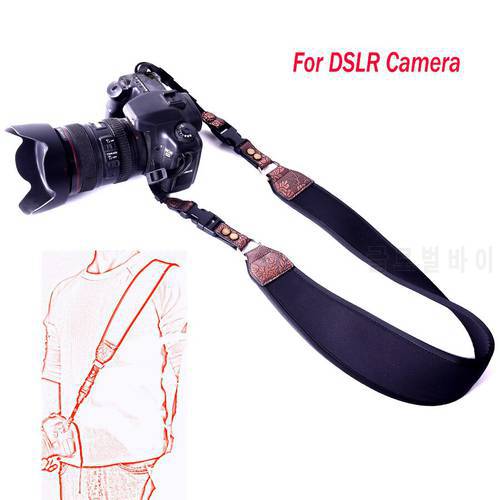 DSLR Camera Shoulder Strap for Canon EOS R RP R5 R6 800D 5DIII 5DIV 6D 6DII 60D 70D 80D 90D 77D 200DII NECK strap high quality