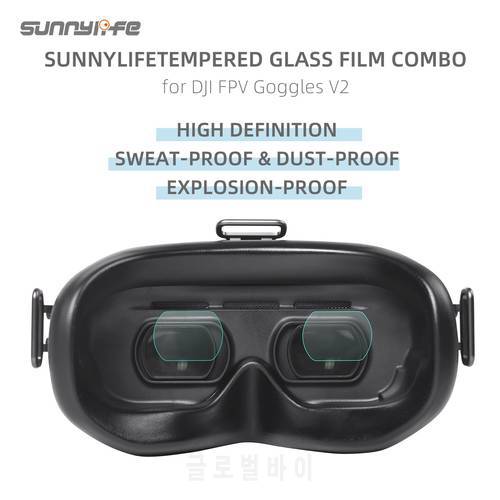 Protective Film Combo HD Tempered Glass Film Lens Protector Explosion-proof Accessories for DJI FPV Goggle Accessories