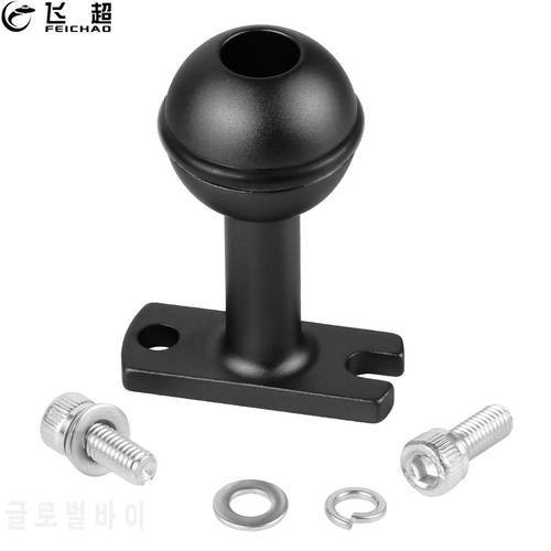 1 inch Camera Ball Head Base Adapter Fixed for Underwater Housing Camera Tray Handle Arm System Diving Photography Accessories