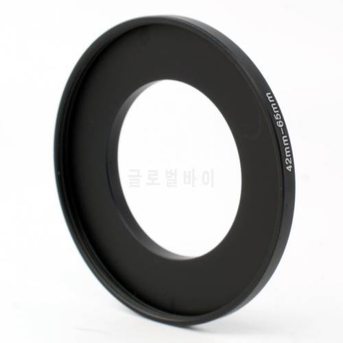 42-65 Step Up Filter Ring 42mm x1 Male to 65mm x1 Female Lens adapter