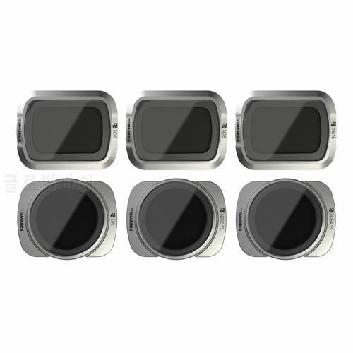 Freewell Budget Kit –E Series - 6Pack ND4, ND8, ND16, CPL, ND32/PL, ND64/PL Camera Lens Filters for DJI Osmo Pocket,Pocket 2