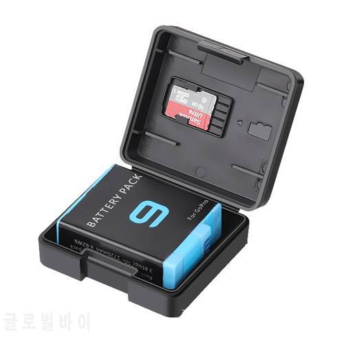 For GoPro 11 Accessories Plastic Battery Case Storage Box Cover Camera Accessories for Gopro Hero 11/9 Battery Storage Box
