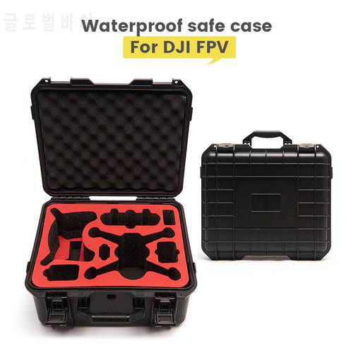 Waterproof Safe Case For DJI FPV Shockproof Outfield SuitcaseTransportation Protection Box for DJI FPV Combo Drone Accesories