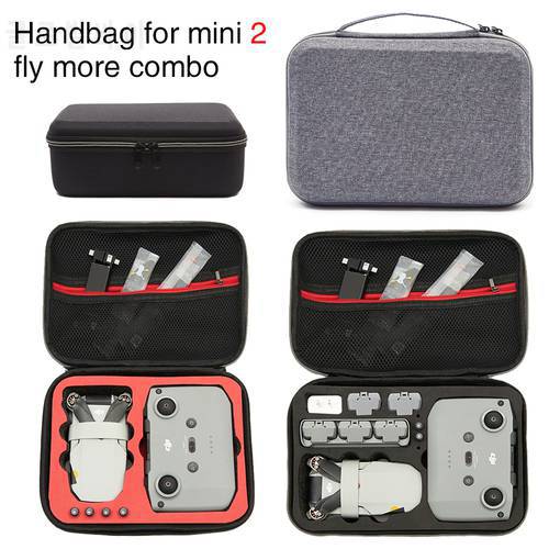 Drone Storage Bag For Mini 2 Carrying Case Remote Controller Battery Drone Body Handbag for DJI Mavic Mini 2 Accessories