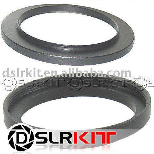 Aluminum Black 49mm-55mm 49-55 mm Step Up Filter Ring Stepping Adapter
