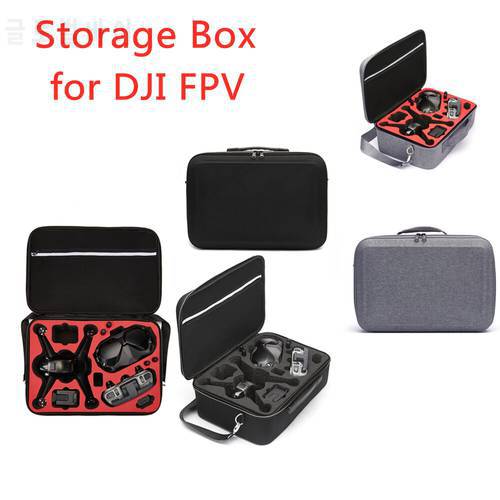 for DJI FPV Carrying Case Storage Box Racing Experience Flight Glasses Drone Bag Messenger Portable Bag Accessory