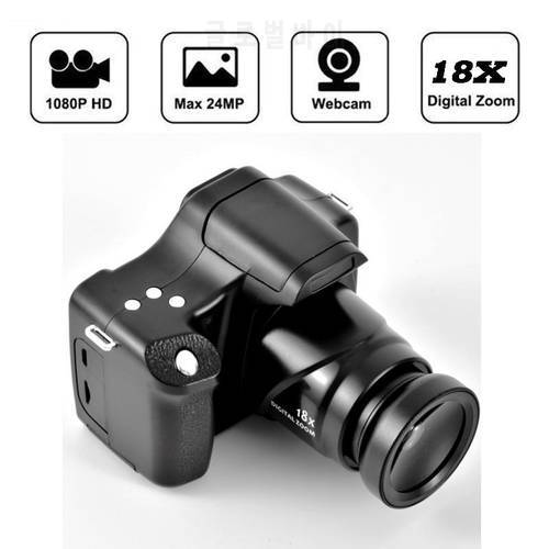 18x Hd Digital Camera Mirrorless 1080p 3.0 Inch LCD Screen Tf Card Camera Maximum Support 32GB Built-in External Microphone DV