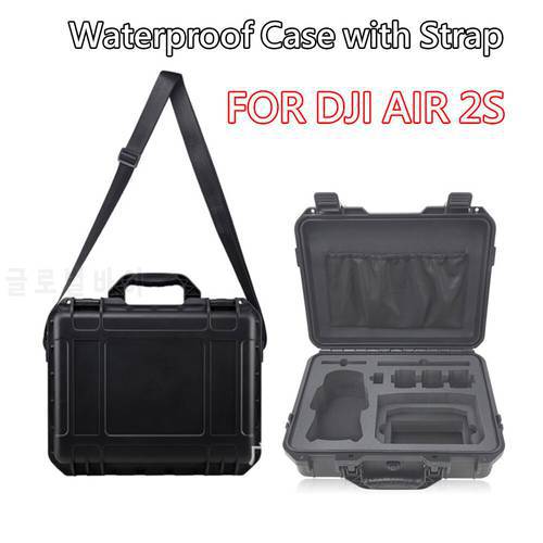 Waterproof Box with Strap for DJI Air 2S Suitcase Carrying Case for DJI Mavic Air 2/Air 2S Drone Accessory