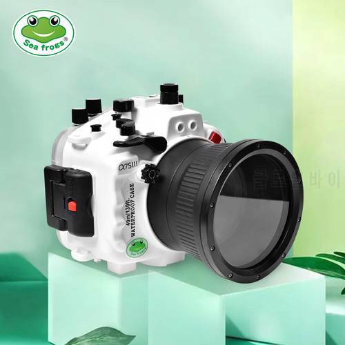 Seafrogs 40 Meter Waterproof Case Plastic Outdoor Camera Housing For Sony A7SIII