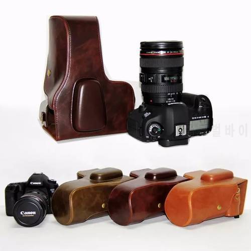 Pu Leather Camera Case Bag For Canon EOS 5D2 5D3 5D4 5DS 5DSR 5D Mark III 5D Mark IV DSLR Case High quality