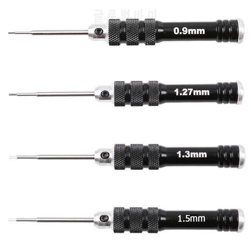 HSS Black Handle Hex Screwdriver Tool Set for RC Helicopter Drone Aircraft Model Metal Repair Tools