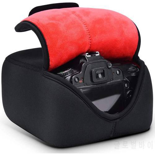 DSLR SLR Mirrorless Camera Sleeve Case with Neoprene Protection for Nikon Canon Pentax Sony Panasonic Olympus Fujifilm