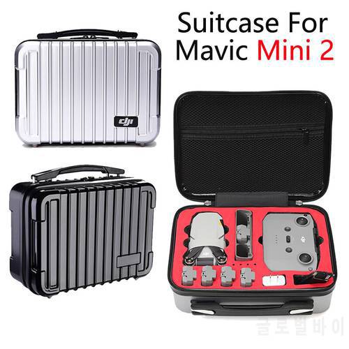 For DJI Mavic Mini 2 HardShell Portable Travel Bag Carrying Case Parts Accessories Waterproof Storage Bag Drone Accessories