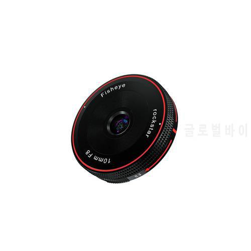 10Mm F8 Fisheye Camera Lens Ultra-Wide-Angle Lens APS-C Vaste Lens Voor Sony E Fuji X M4/3 M Nikon Z Mount Mirrorless Camera
