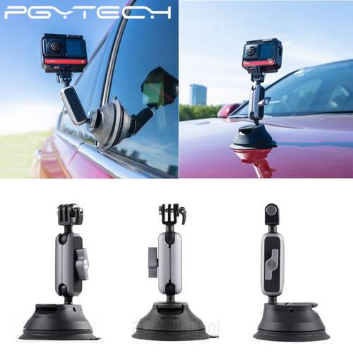 PGYTECH Universal Mount Insta360 One R Suction-Cup 3-Axis-Gimbal 4K-Sucker DJI Osmo Pocket Gopro Hero 8 Insta360 for Car
