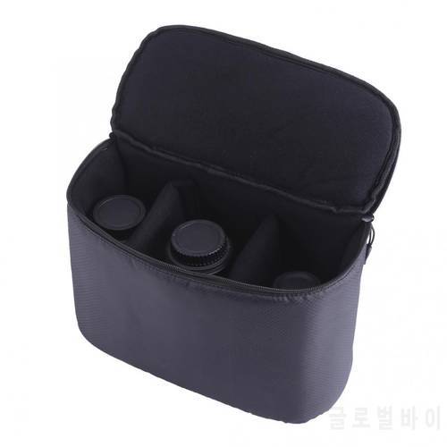 Portable Camera Liner Bag Waterproof Camera Handbag Two Way Zipper Closure with Hanging Strap for DSLR