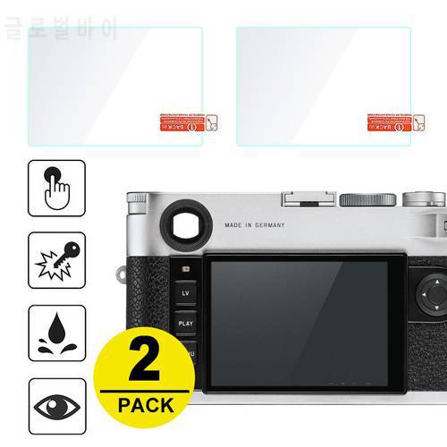 2x Tempered Glass Screen Protector for Olympus O-M1 OM-5 E-M1 E-M5 E-M10 Mark II III E-PL9 E-PL8 E-PL7 E-P7 E-PL10 TG-5/4/3 EPL6