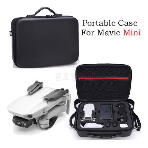 Portable PU Shoulder Bag for DJI Mavic Mini Travel Carrying Case Waterproof Handbag Box for Mavic Mini Drone Accessories