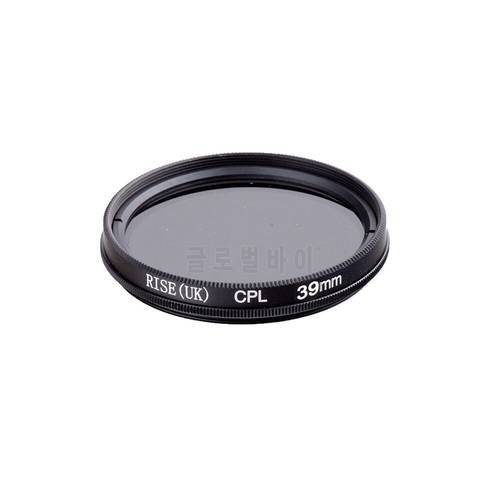 RISE 39mm Circular Polarizing CPL C-PL Filter Lens 39m For Canon NIKON Sony Olympus Camera