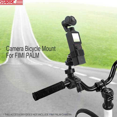 FIMI PALM handle gimbal Bicycle Mount Bike Motorcycle Bracket Holder clip For For GoPro 8 9 7