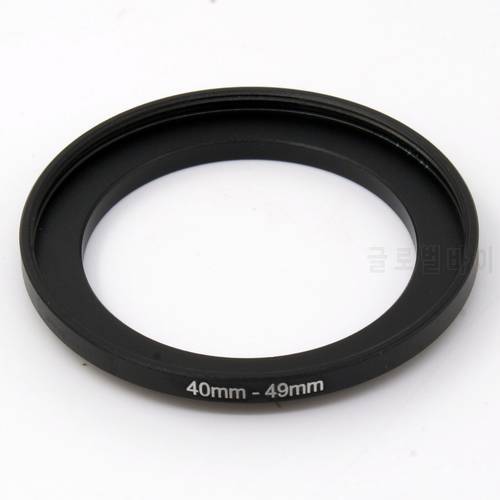 40-49 40mm-49mm Step up Filter Ring 40mm Male to 49mm Female Lens adapter
