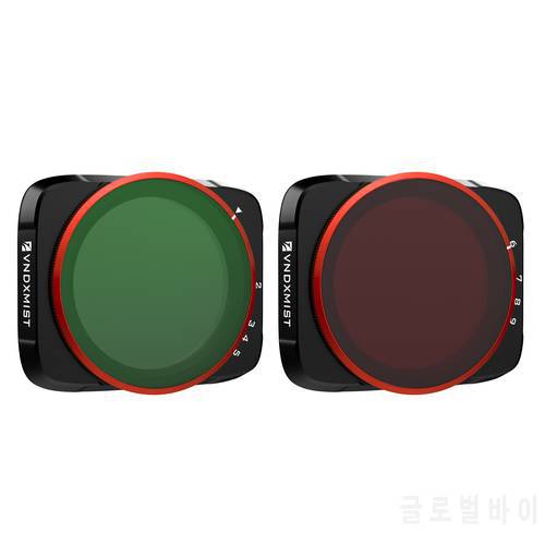 Freewell Variable ND (Mist Edition) 2-5 Stop, 6-9 Stop 2 Pack VND Filters Compatible with Air 2S Drone