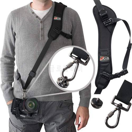 Universal portable shoulder camera strap, fast camera accessory neck strap for SLR digital SLR cameras Canon Nikon Sony