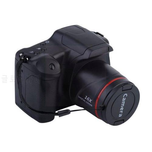 New Digital Camera SLR Portable Anti-shake Vlogging TFT 2.4in Camera 1080P Video LCD Zoom Camera 16X Cameras Ultra HD Scree R9T5