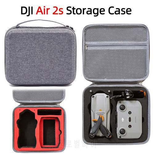Portable Storage Bag Drone Remote Control Handbag Storage Box Carrying Case For DJI Mavic Air 2/2s Accessories