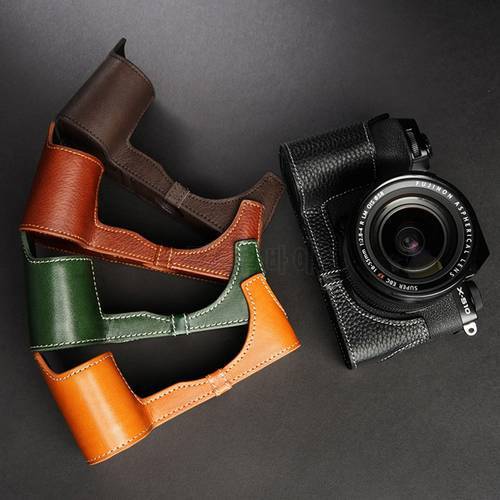 XS10 Camera Case Genuine Leather Camera Case Body For Fujifilm XS10 Fuji X-S10 Protective sleeve box base