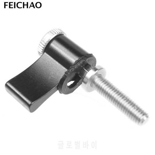 1x Adjustable M5 Screw Thread Stainless Steel 17mm 20mm 25mm Handle Wrench Wing Lock Adapter Screw for GoPro Insta360 YI Cameras