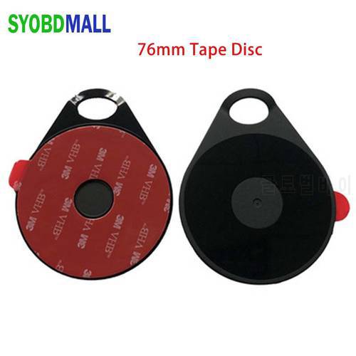 New Flexible Hanging Hole TPU Disc Pad for Curved Flat Suction Cup Bracket Base 3M VHB Tape Glue for GPS DVR Smart Phone Mount