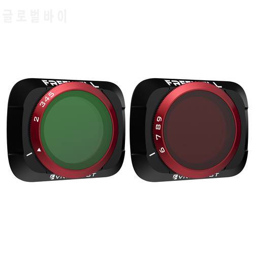 Freewell Variable ND (Mist Edition) 2-5 Stop, 6-9 Stop 2 Pack VND Filters Compatible with Mavic Air 2 Drone