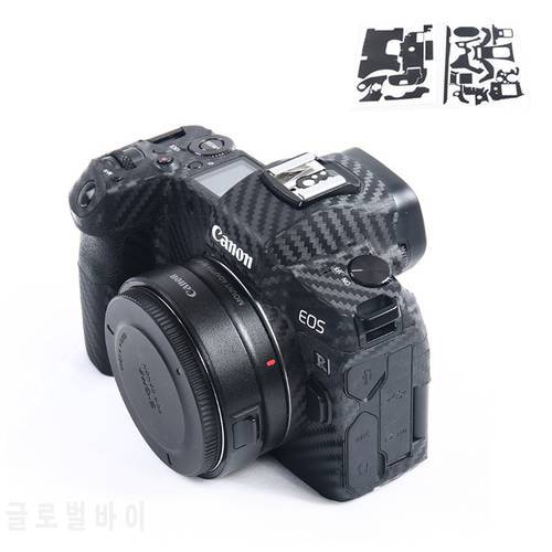 Anti-Scratch Camera Body Carbon Fiber Film Kit for Canon EOS R5 R6 RP R 200D 200DII camera Sticker Decoration Protection Sticker
