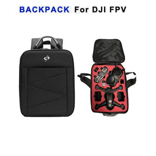 NEW FPV Backpack Shoulder Bag Carrying Case Outdoor Travel Bag For DJI FPV Combo Drone Goggles Accessories