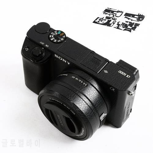Anti-Scratch Camera Body Film Kit for SONY A6000 A6300 A6400 RX100 M3 M4 M5 M6 M7 RX100V RX100III ZV1 sticker Leather Texture