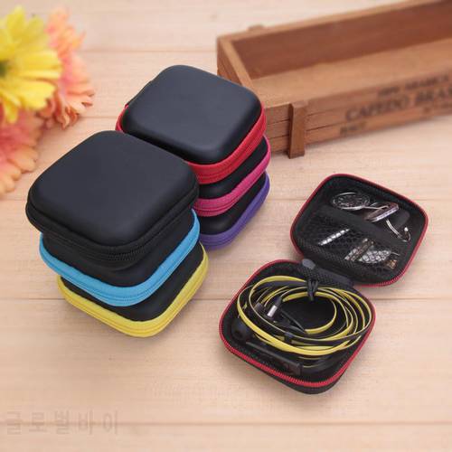 1Pc EVA Storage Case for Earphone EVA Headphone Case Bag Container Cable Earbuds Storage Box Pouch Bag Holder Shipping