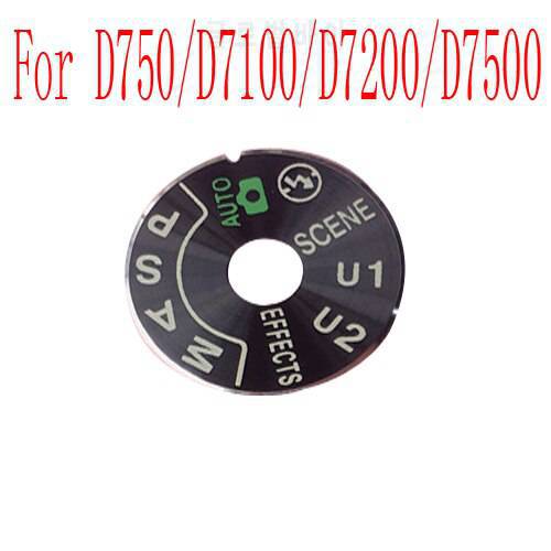 1-10pcs For nikon D750 D7100 D7200 D7500 mode dial pad turntable patch, tag plate nameplate Camera repair parts